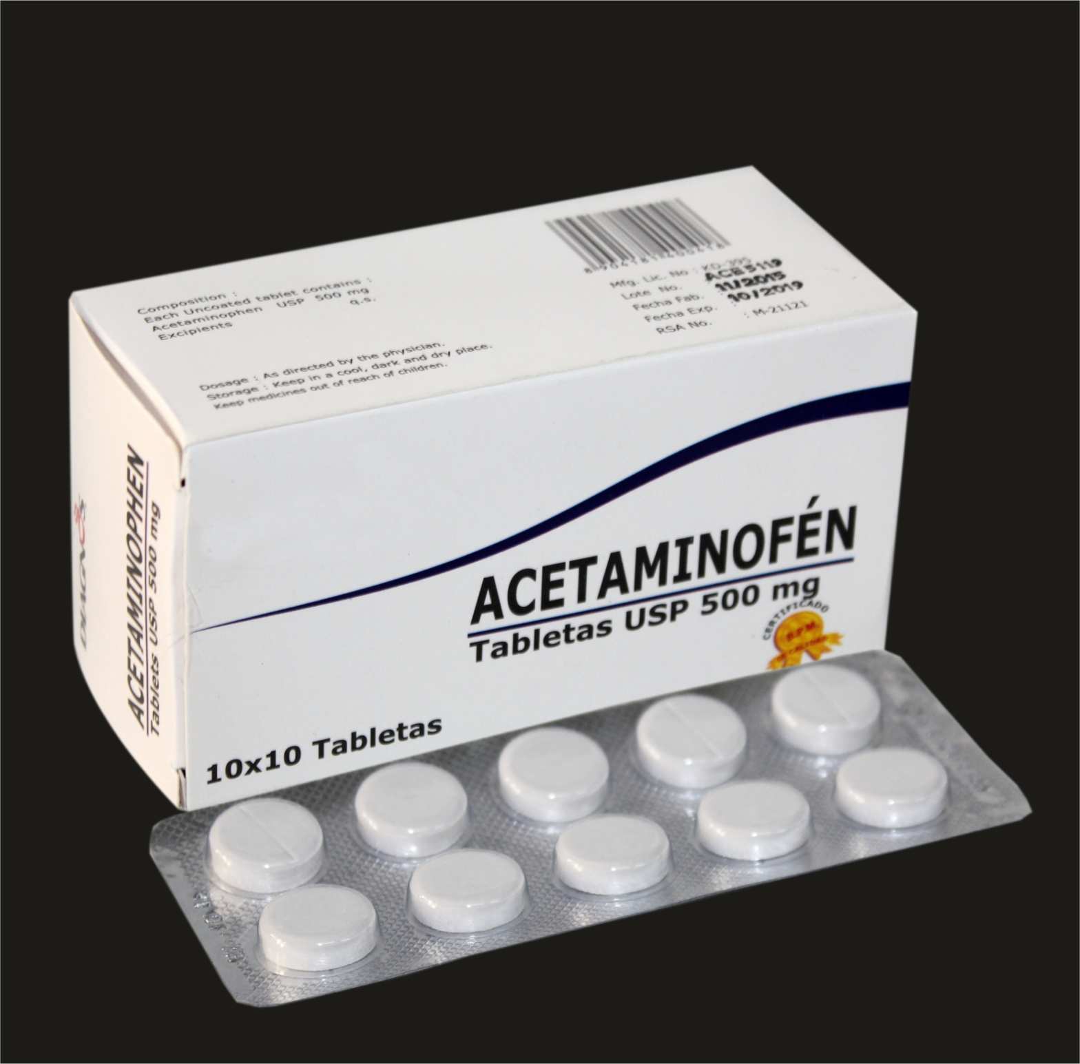 دەرمانی Acetaminophen