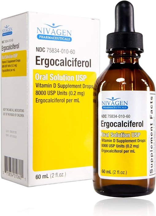 دەرمانی Ergocalciferol