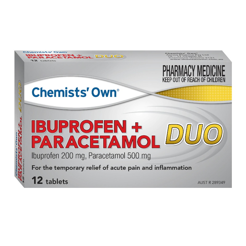 دەرمانی IbuProfen+Paracetamol