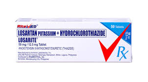 دەرمانی Losartan+Hydrochlorothiazide